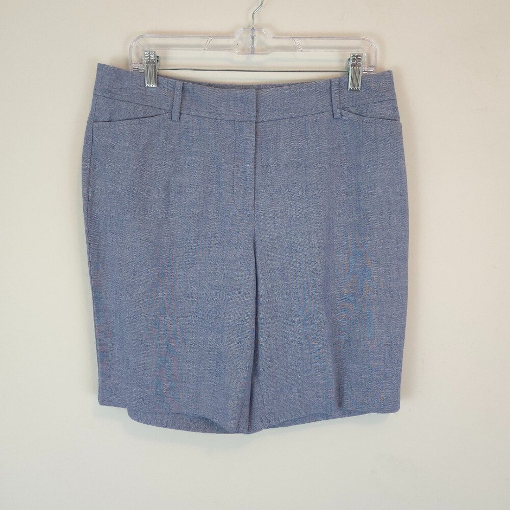 Talbots Women's Chambray The Perfect Short 9"